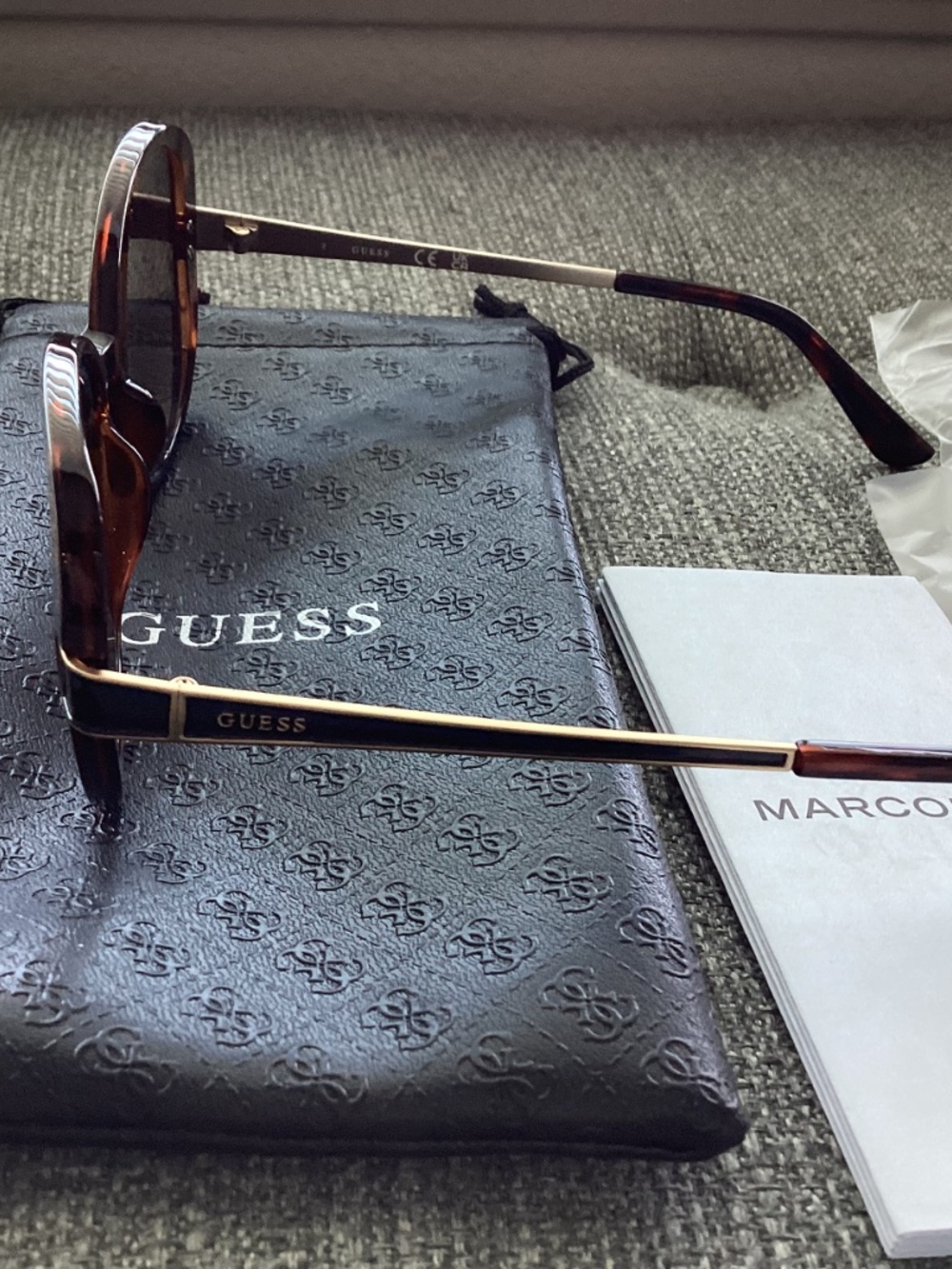 GUESS 55mm Oval Sunglasses - Picture 6 of 8